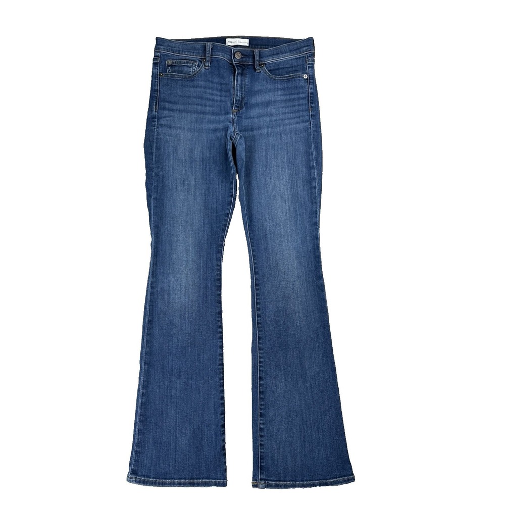Gap 1969 Baby Boot Cut Jeans Womens 29 Short 8 Indigo Blue Denim 31.5" Inseam